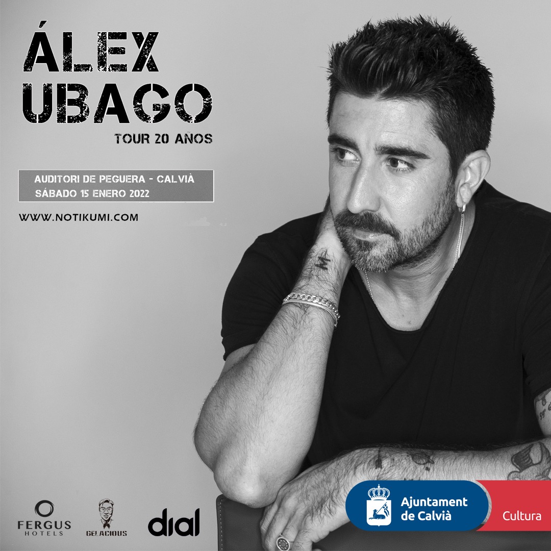 Alex Ubago will visit Peguera in January