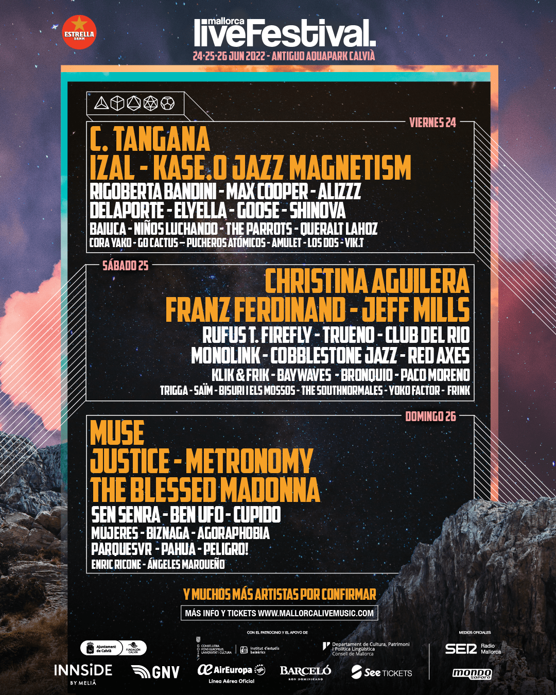 Here it is! We reveal Mallorca Live Festival’s day by day line-up