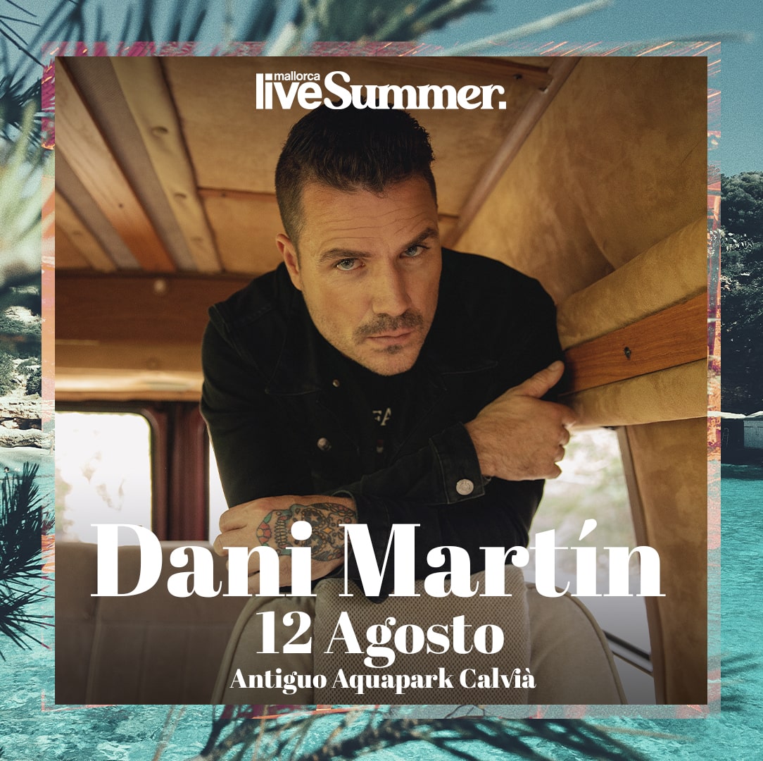 Dani Martín repassarà els grans èxits de El Canto del Loco a Mallorca Live Summer