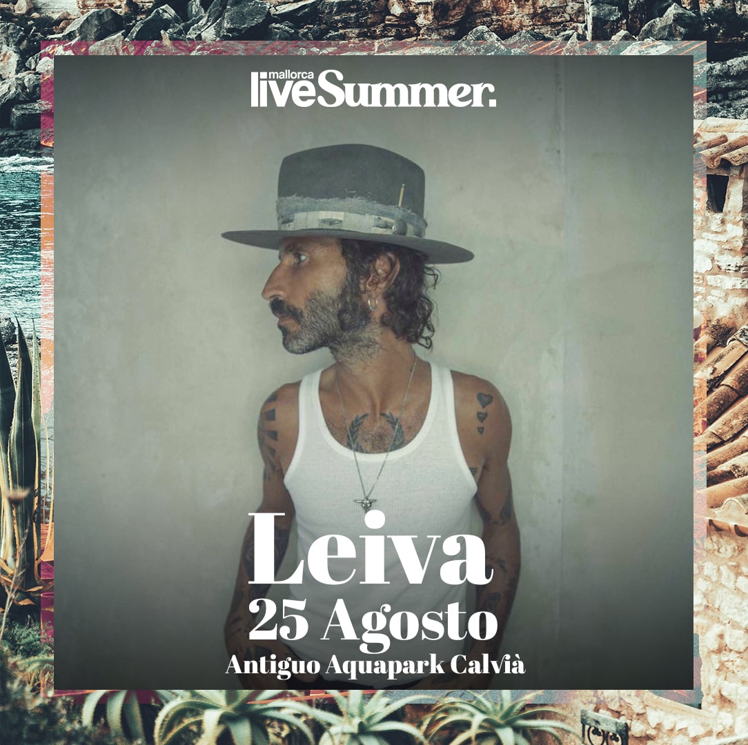 Leiva presentarà el seu nou disc Cuando te muerdes el labio a Mallorca Live Summer