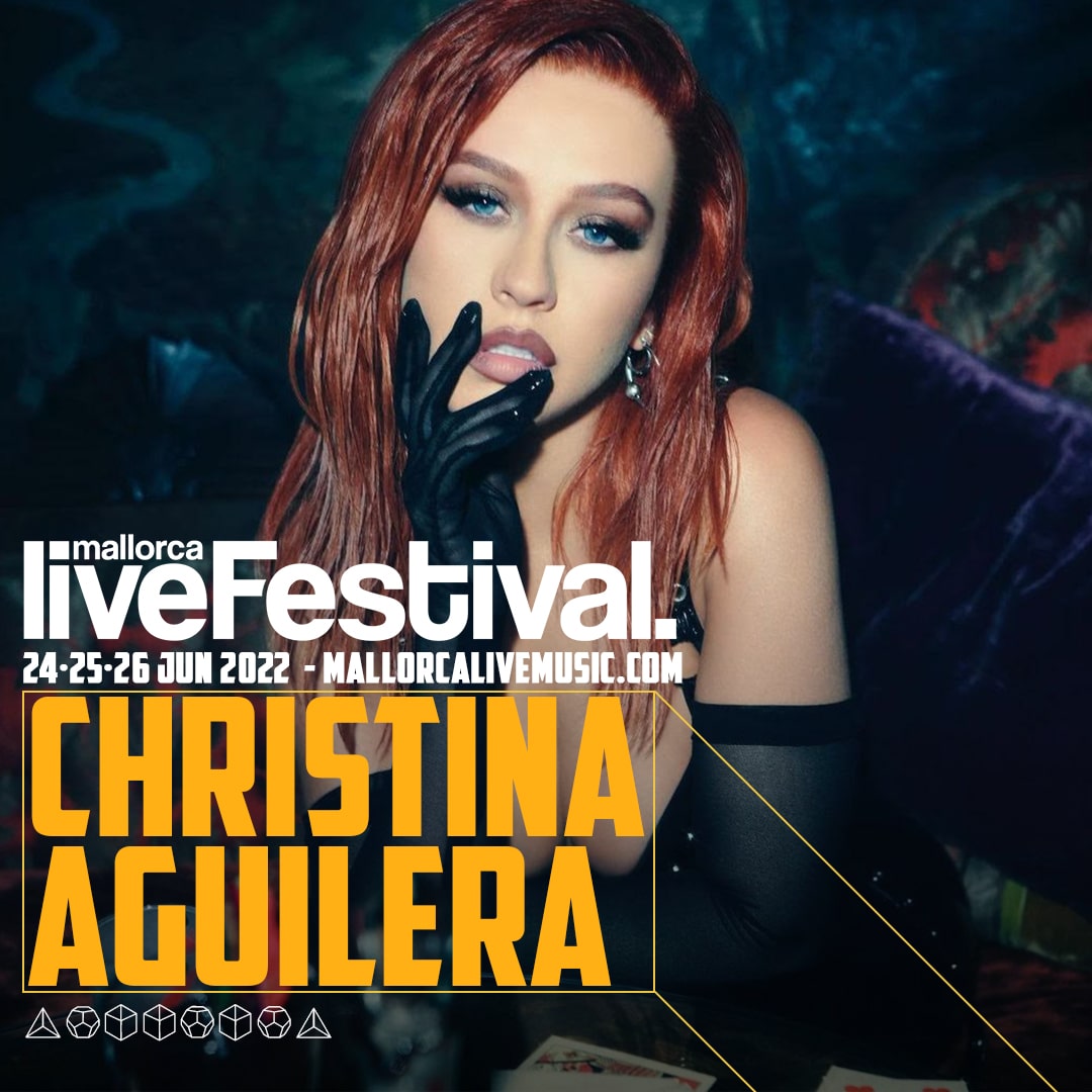 Christina Aguilera’s first show in Spain since 2003 will happen at Mallorca Live Festival